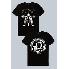 Rock&Roll Trooper Gym, Gorilla Gym 2'li Erkek Tshirt Eko Paket