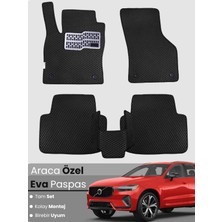 E-BİZ Volvo XC60 Benzinli (2021-2025) Uyumlu Eva Paspas Tam Set–oto Paspas,araca Özel,tam Koruma