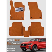 E-BİZ Volvo XC60 Benzinli (2021-2025) Uyumlu Eva Paspas Tam Set–oto Paspas,araca Özel,tam Koruma