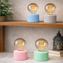 Periboia Ampül Tasarımlı Retro Masa Lambası