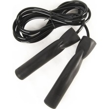 Delta Rulmanlı Uzunluğu Ayarlanabilir Siyah Atlama İpi