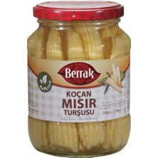 Berrak Koçan Mısır Turşusu 370 ml Hızlı Hazırlanır Türkiye Menşeli Eşsiz Lezzetli Atıştırmalık