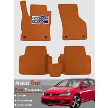 E-BİZ Volkswagen Golf 7 (2013-2018) Uyumlu Eva Paspas Tam Set–oto Paspas,araca Özel,su Geçirmez