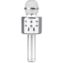 Evervox EVR KRK 02 Silver Renkli Karaoke Mikrofon Bluetooth Bağlantılı Hoparlörlü Özellikler
