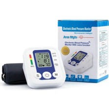 Akıllı Üst Kol Tansiyon Ölçer, Düzensiz Nabız Uyarısı, Tek Tuşla Otomatik