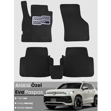 E-BİZ Volkswagen Tiguan (2024-2025) Uyumlu Eva Paspas Tam Set–oto Paspas,araca Özel,tam Koruma