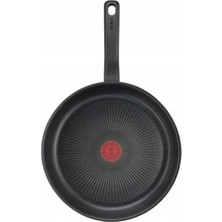 Tefal Ultimate 3X Titanyum Kaplamalı Kızartma Tavası 26 cm Siyah Renkli Dayanıklı Tava