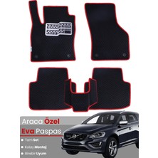 E-BİZ Volvo XC60 (2017-2020) Uyumlu Eva Paspas Tam Set–oto Paspas,araca Özel,tam Koruma,kolay Temizlik