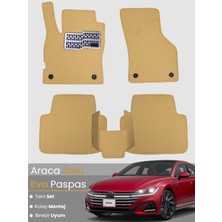 E-BİZ Volkswagen Arteon (2017-2023) Uyumlu Eva Paspas Tam Set–oto Paspas,araca Özel,su Geçirmez