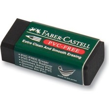 Faber-Castell 7089/30 Siyah Silgi 1 Adet Küçük Boy PVC-Free Temiz Silme