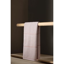 Cotto N Mania Ekstra Yumuşak %100 Pamuk Havlu 50 x 90 cm Modern Tasarım Bej Renk
