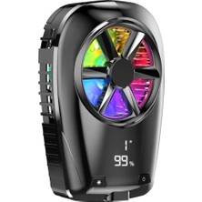 Pileli Store Newface X110 Radyatör Telefon Soğutucu Fan - Siyah