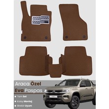 E-BİZ Volkswagen Amarok (2023-2025) Uyumlu Eva Paspas Tam Set–oto Paspas,araca Özel,su Geçirmez