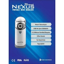 Taşınabilir Mesh Nebulizatör, Pratik ve Hafif Solunum Cihazı
