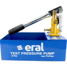 Manuel Test Basınç Pompası 40 Bar ERAL ER-40 Su Kaçak Test Pompası