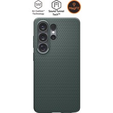 Spigen Galaxy S26 Ultra ile Uyumlu Kılıf Liquid Air Mag Fit Kaymaz Dokulu Yüzey Yeşil Kapak - ACS11026 (Spigen TR Garantili)