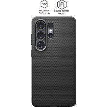 Spigen Galaxy S26 Ultra ile Uyumlu Kılıf Liquid Air Kaymaz Dokulu Yüzey Siyah Kapak - ACS11023 (Spigen TR Garantili)