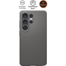Spigen Galaxy S26 Ultra ile Uyumlu Kılıf Liquid Air Mag Fit Kaymaz Dokulu Yüzey Gri Kapak - ACS11025 (Spigen TR Garantili)