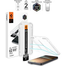Spigen Galaxy S26 Ultra ile Uyumlu Kolay Kurulum Cam Ekran Koruyucu GLAS.tR EZ Fit Pro HD Şeffaf - AGL11068 (Spigen TR Garantili)