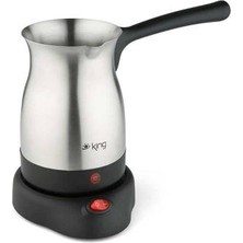 King K 442 Telveli Türk Kahvesi Makinesi 300 ml Kapasite ile Paslanmaz Çelik Tasarımı