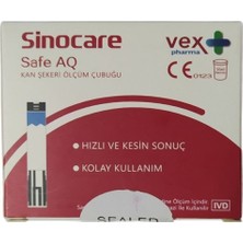 50 Adet Kan Şekeri Ölçüm Çubuğu, Güvenilir ve Kolay Kullanımlı