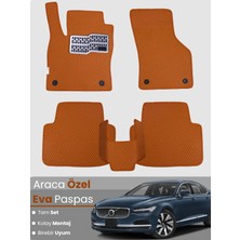 E-BİZ Volvo S90 (2016-2025) Uyumlu Eva Paspas Tam Set–oto Paspas,araca Özel,tam Koruma,kolay Montaj