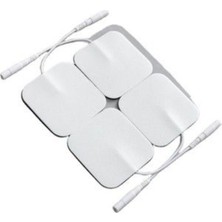 Sağlıklı ve Konforlu Yaşam Için 5x5 cm Ems Elektrik Pedi, 1 Paket (4 Adet)