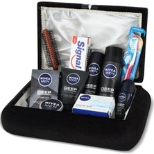 Nivea Erkek Bakım Seti - Normal Cilt Tipine Uygun Damat Nişan Çeyiz Bohça Sandık Seti