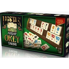 Nessi World Okey Takımı Ahşap