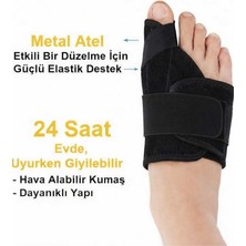 Konforlu Medikal Halluks Valgus Gece Ateli, Ayak Baş Parmak Koruyucu Çift