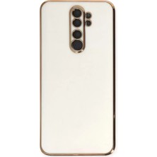 LTG Nova Redmi Note 8 Kılıf Volet Silikon - Beyaz