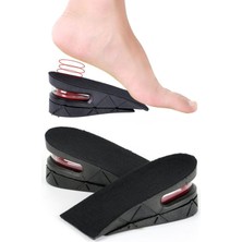 Boy Uzatıcı Silikon Ayak Tabanlığı, 5 cm Gizli Topuk Yükseltici