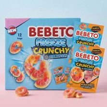Bebeto Freeze Crunchy Peach Rings ( Şeftali ) 12 Adet