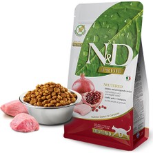 N&d Tahılsız Tavuklu Narlı Kısırlaştırılmış Kedi Maması 1,5 kg