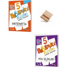 Fenomen Yayıncılık Becerikli Asistan 5. Sınıf Matematik ve Fen Bilimleri Haftalık Fasiküller Seti + Telefon Standı