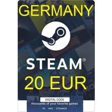 Steam Gift Card (Germany) - 20 Eur Code
