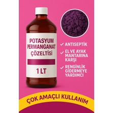 El, Ayak Için Potasyum Permanganat Çözeltisi 1000ML, Hijyen ve Temizlik Sağlar