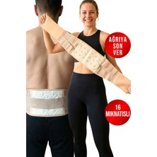Manyetik Bel Korsesi, Ağrı Giderici, Medikal Destek, Kemerli, Terapi, Konfor