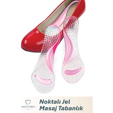 Konforlu Noktalı Jel Masaj Tabanlık, Rahatlık ve Destek Sunar