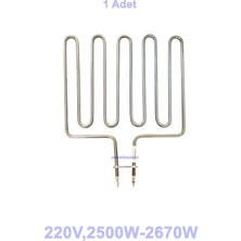Ender Hamam Sauna Sobası Rezistansı Flanşlı 2500W 220 Volt 8.5? Cr-Ni