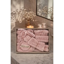 Ellia Soft Jasmin 11 Parça Makyaj ve Yüz Temizleme Seti Kutulu Güzellik Seti Pembe