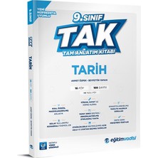 Eğitim Vadisi Yayınları 2026 9. Sınıf Tarih Tak Tam Anlatım Kitabı Maarif Model