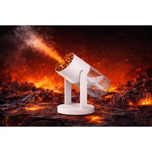 Masaüstü Volkan Şekilli Nemlendirici Difüzör Buhar Makinesi Hava Temizleyici Ev Ofis Araç 280ML