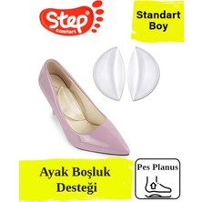 Konforlu Düz Taban Önleyici ve Destekleyici Jel Ayak Tabanı