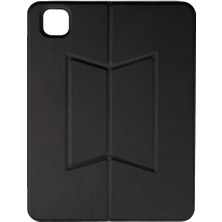 Apple iPad Pro 12.9 2020 (4.nesil) Uyumlu Zore Border Keyboard Bluetooh Bağlantılı Standlı Klavyeli Tablet Kılıfı