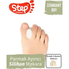 Renkli Silikon Parmak Ayırıcı, Konforlu ve Esnek Tasarım