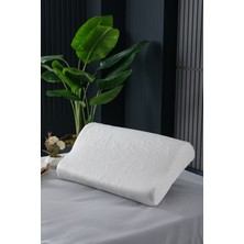 Orta Boy Ortopedik Visco Yastık, Boyun Destekli, Rahat ve Konforlu Uyku