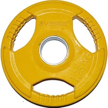 PremiumPort 1,25 kg Olimpik Kauçuk Kaplama Plaka MB-12111 Sağlam ve Dayanıklı