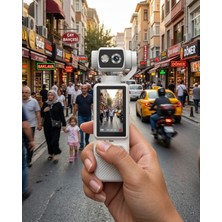 Toptan Bulurum Kompakt 4K Video Kamera  Netleme ve Dahili Işık Destekli El Kamerası