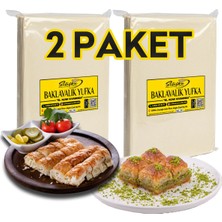 Silifke Yufka Böreklik Yufka ve Baklavalık Yufka - 2 Paket - 2 Tepsilik (±1800GR)